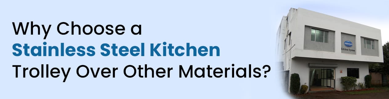 Stainless Steel Kitchen Trolley