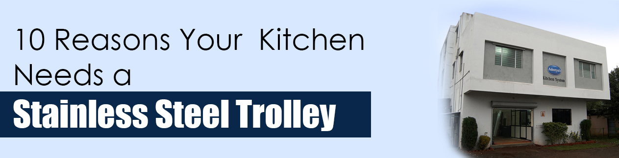 Stainless Steel Trolley in Pune
