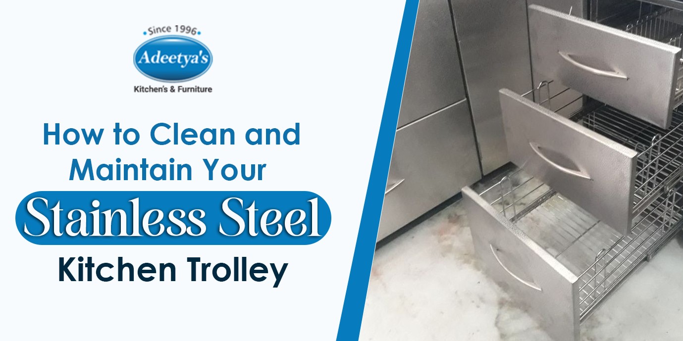 Stainless Steel Kitchen Trolley