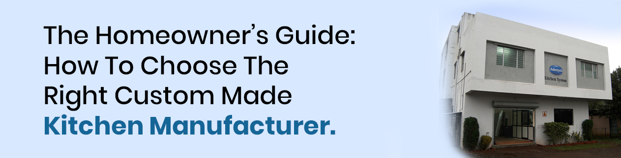 Custom Made Kitchen Manufacturer