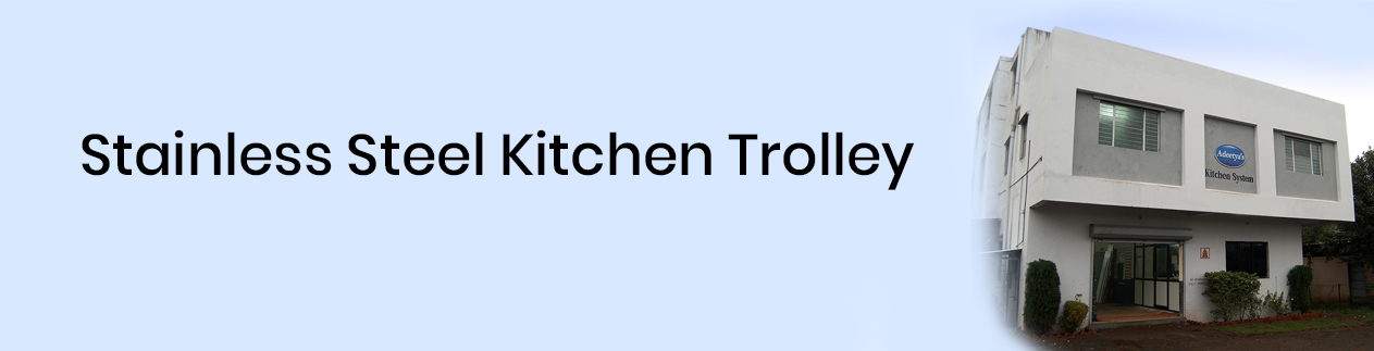 Stainless Steel Kitchen Trolley 